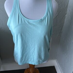NWT, Lululemon Athletica Light BlueTank Top waist length